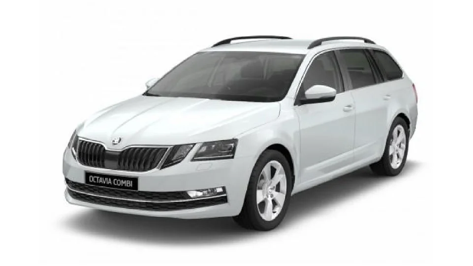 Škoda Octavia III Combi, biela